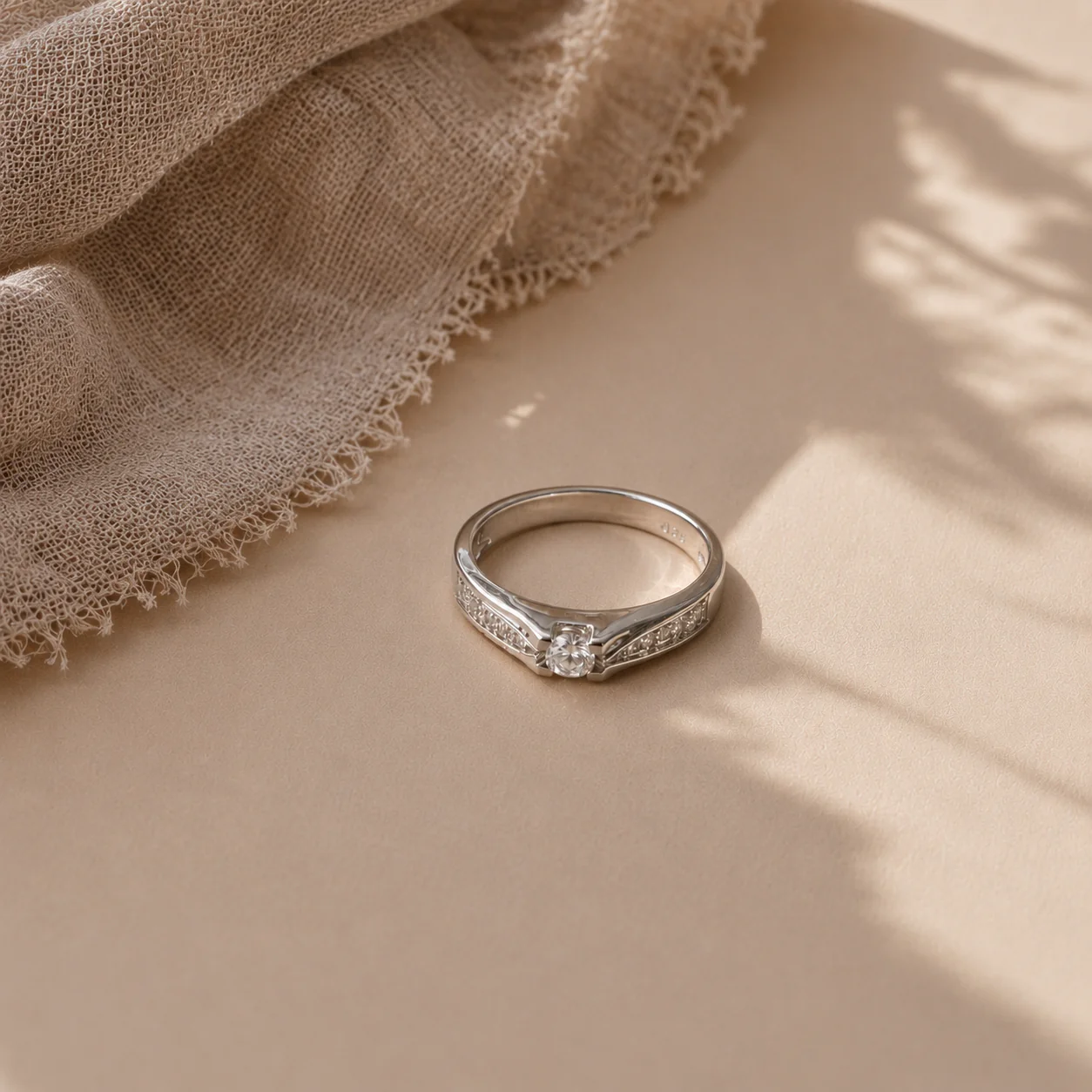 Vintage-Inspired Solitaire Ring - Image 3