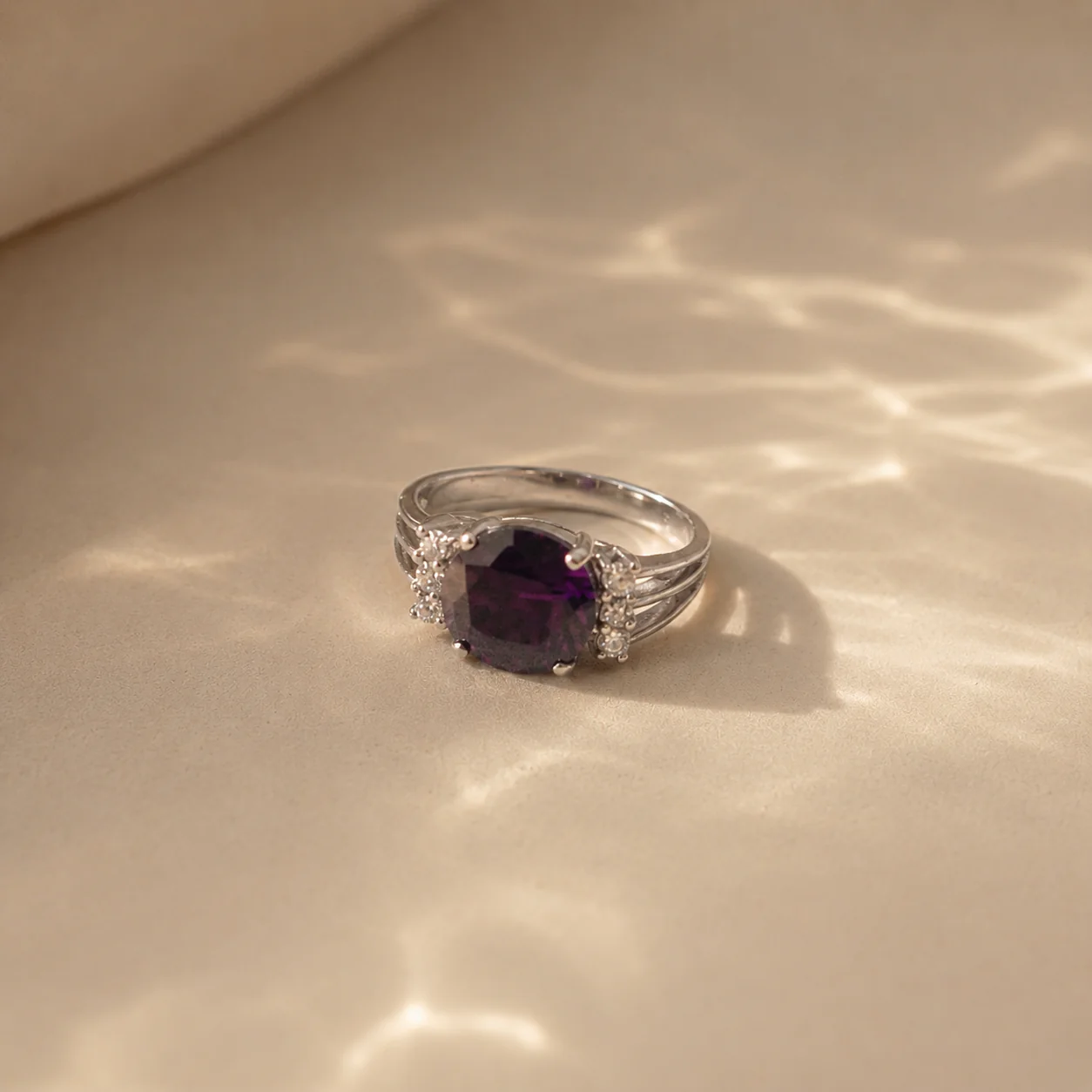 Violet Royale Amethyst Ring - Image 3