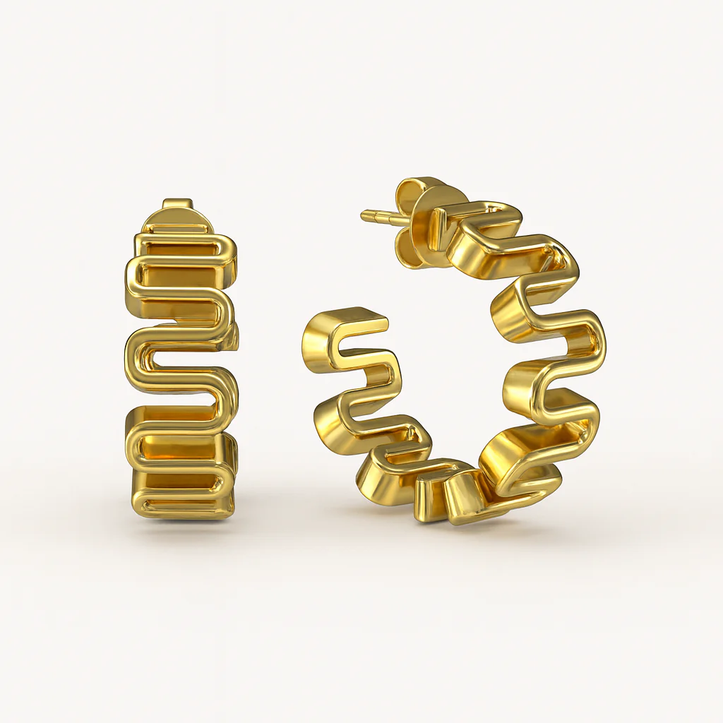 Wavy Hoops - Image 5